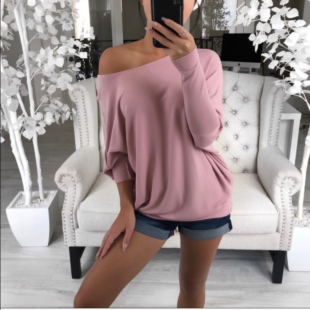 Pink blouse